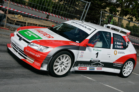Brian Madsen vil forsvare sidste års sejr fra Tvilum Rally Show.